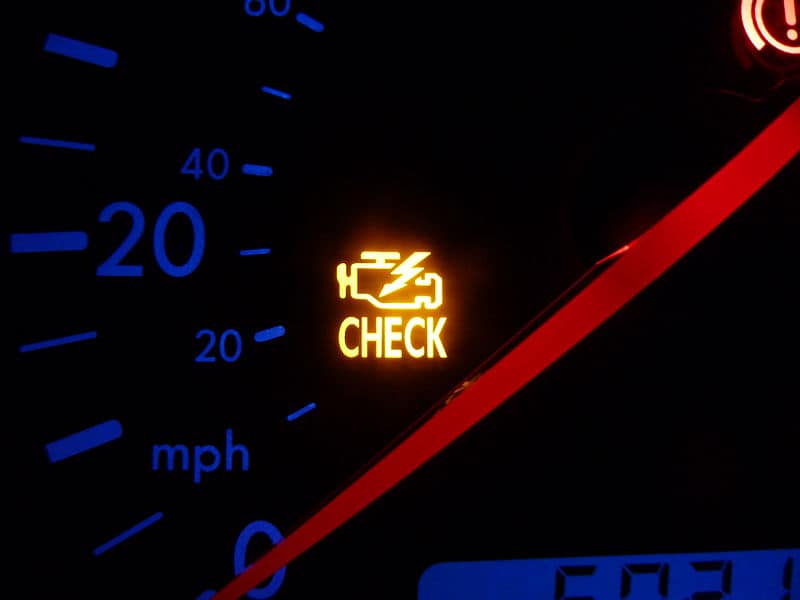 Check Engine Light Flashing Then Stops